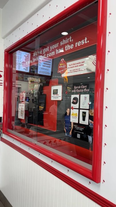 In-N-Out Burger - Inside vibes - Burgers Near Me - Tempe, Arizona