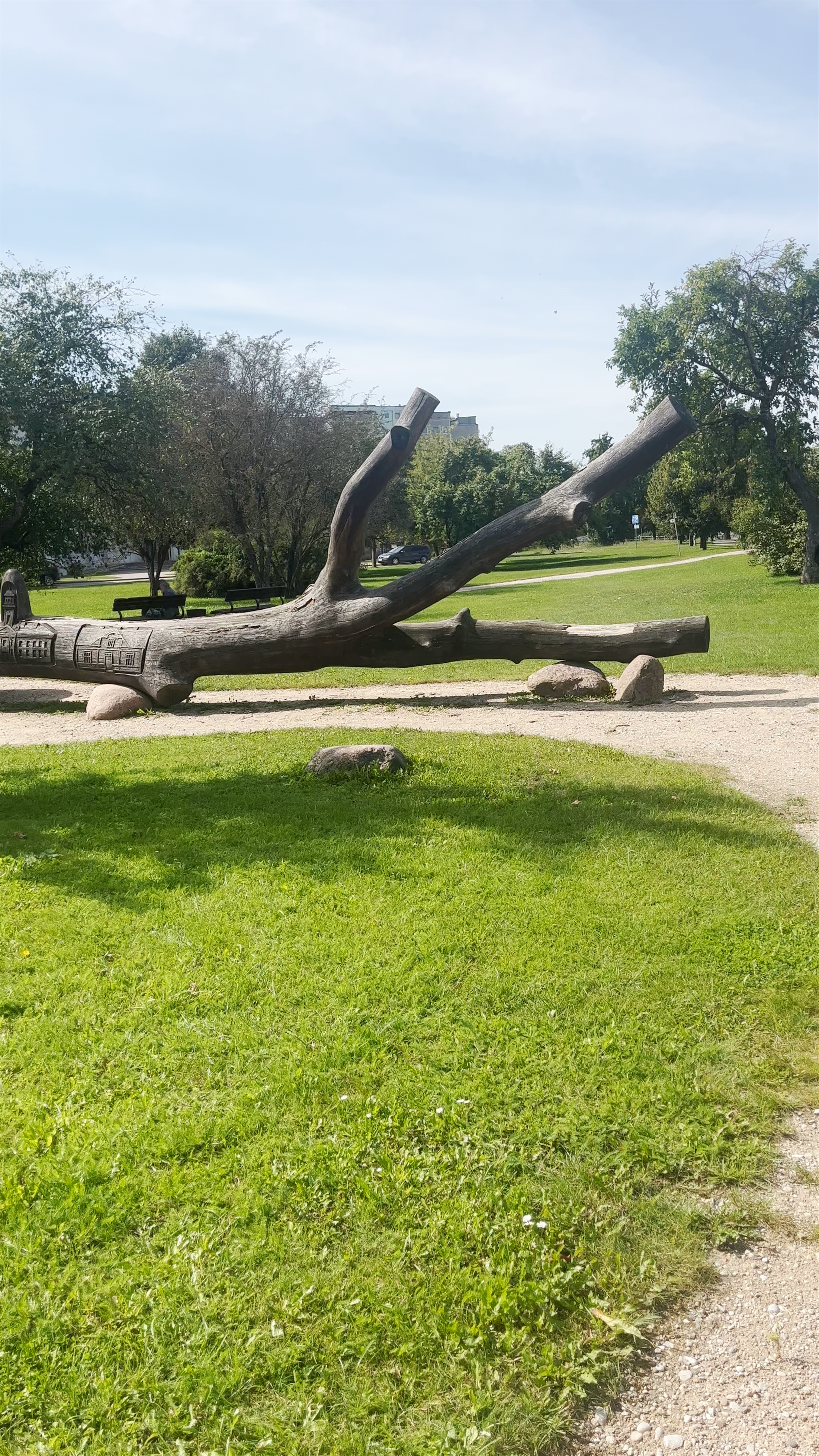 Serene Summer Day at Ozolskvēra Parks, Jelgava