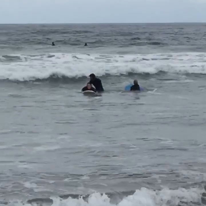 Surf Sessions - This was my second attempt. He got me standing up. - Surfing Near Me - Del Mar, California