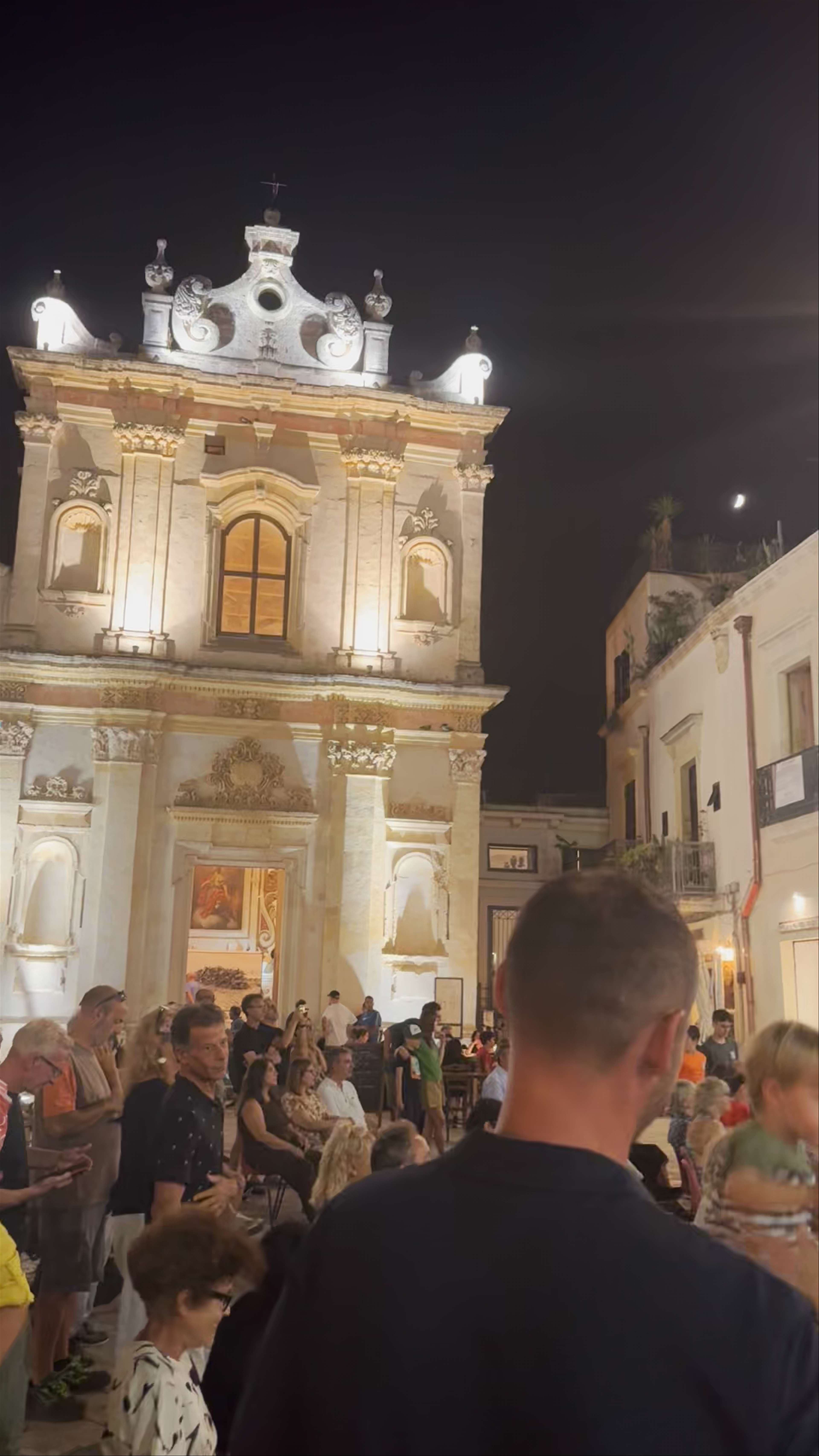 Evening Serenade at Caffè Parisi in Piazza Antonio Salandra, Nardò