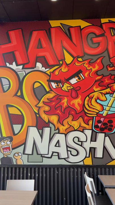 Hangry Joe's Tysons Corner Hot Chicken & Wings - Inside - Chicken Wings Near Me - Tysons, Virginia