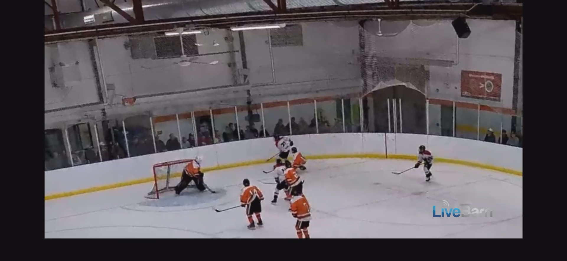 Beckem Goetz Delivers a Perfect Hit Behind the Net | Lethbridge U15 AAA