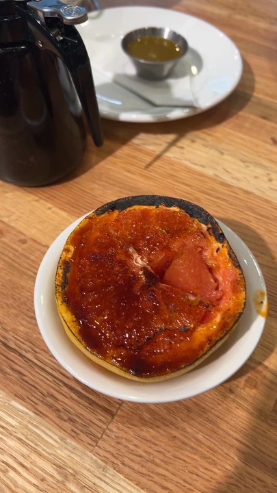 Big Bad Breakfast - Durham - Brûléed grapefruit - Breakfast & Brunch Near Me - Durham, North Carolina