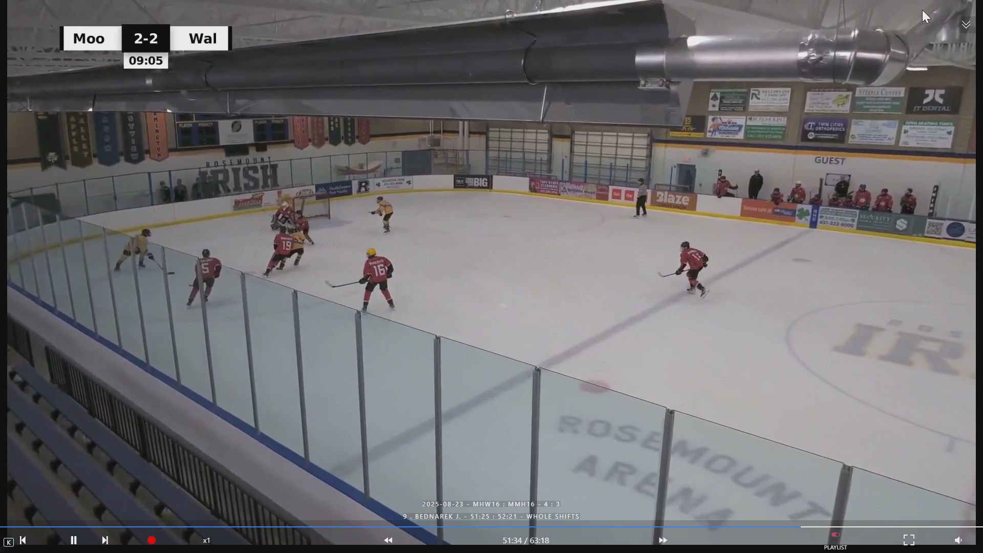 Jackson Bednarek: Offensive Highlights & Assists with MN Walleye 16U AAA