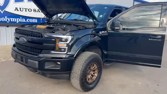 Olympia Auto Sales - #2743A - 2018 Ford F-150 Lariat SuperCrew