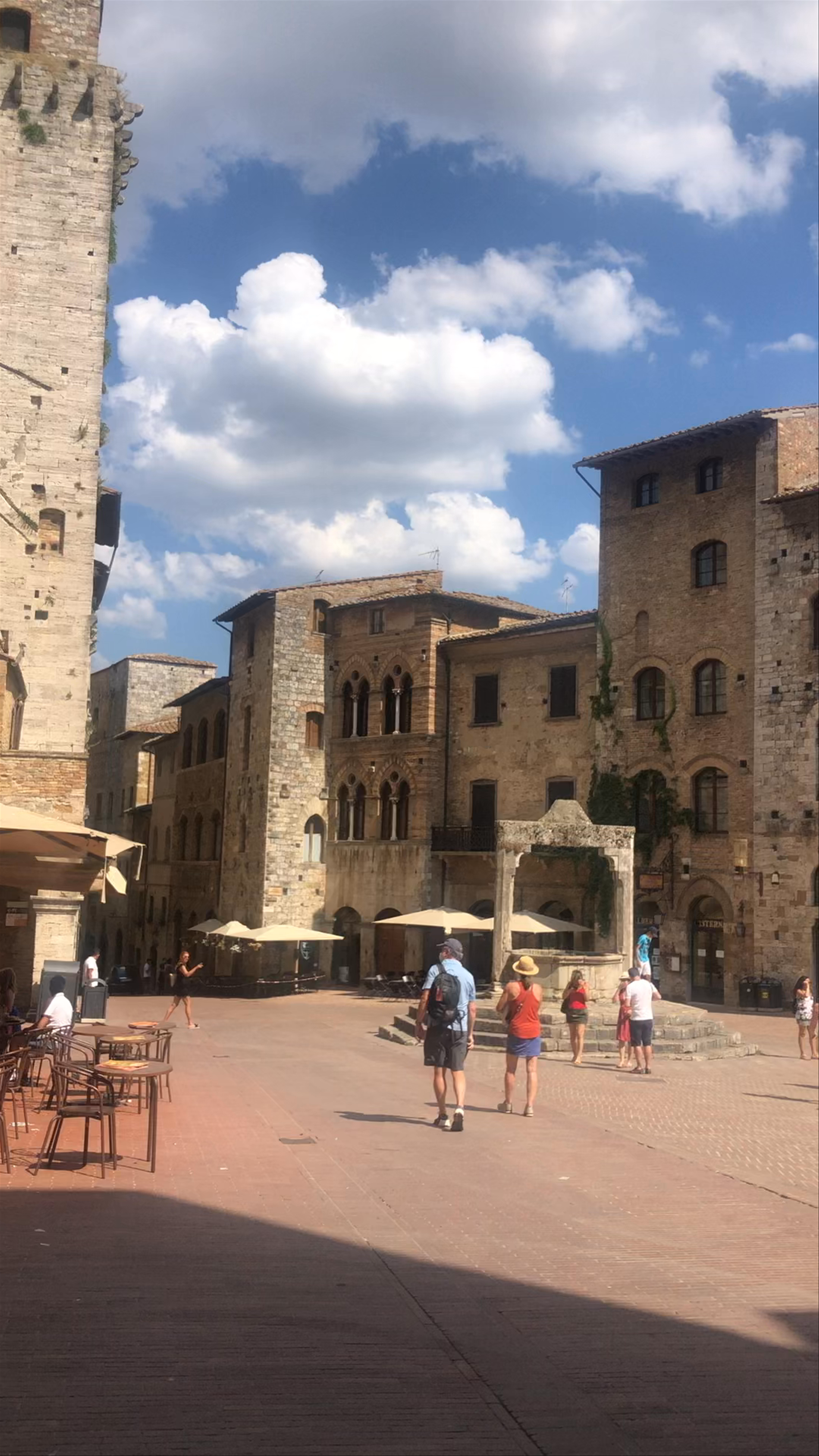 Piazza Cisterna: Historic Heartbeat of San Gimignano