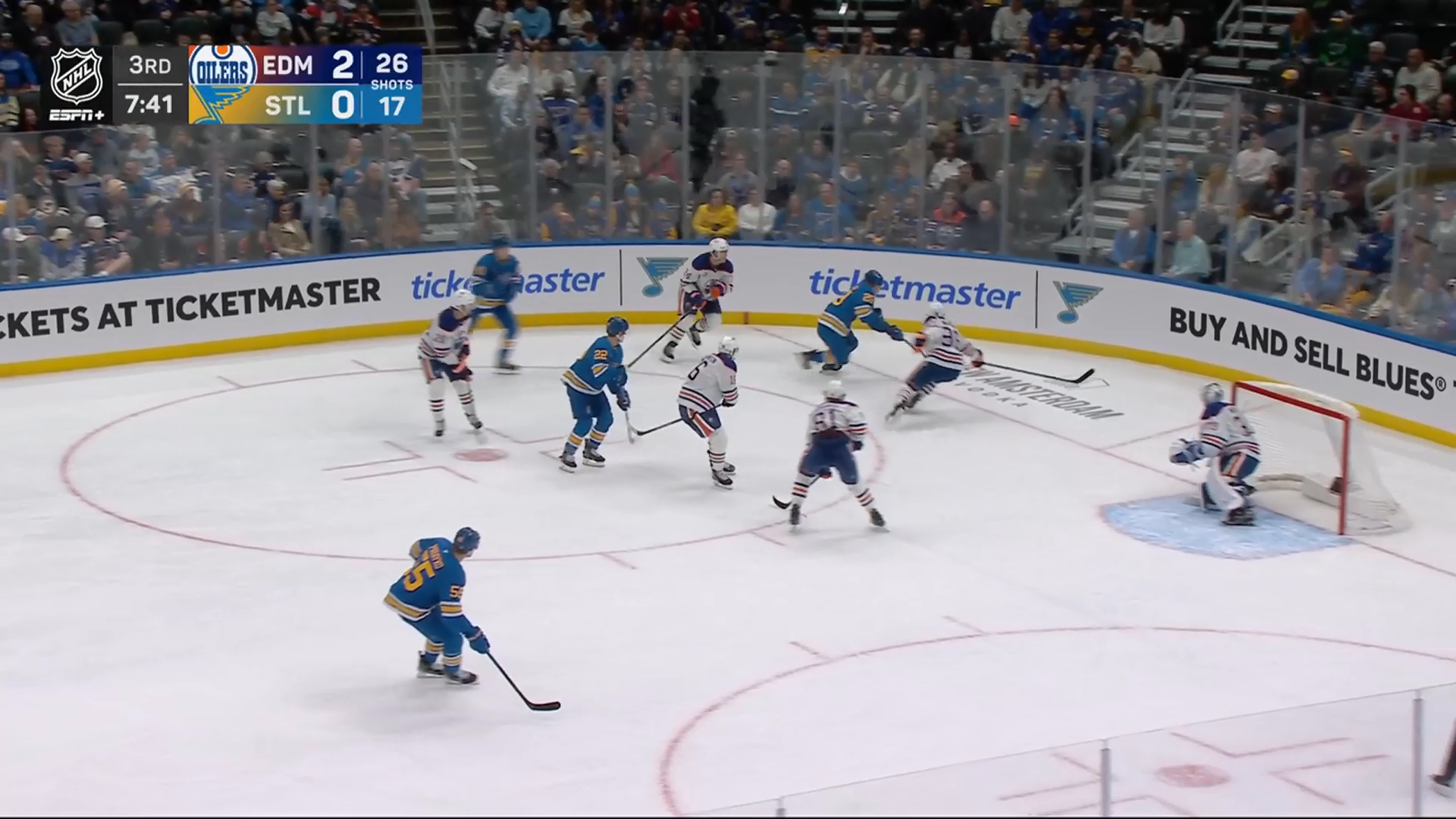 Berggren sets up Suter to start Blues comeback · Mar 13, 2026