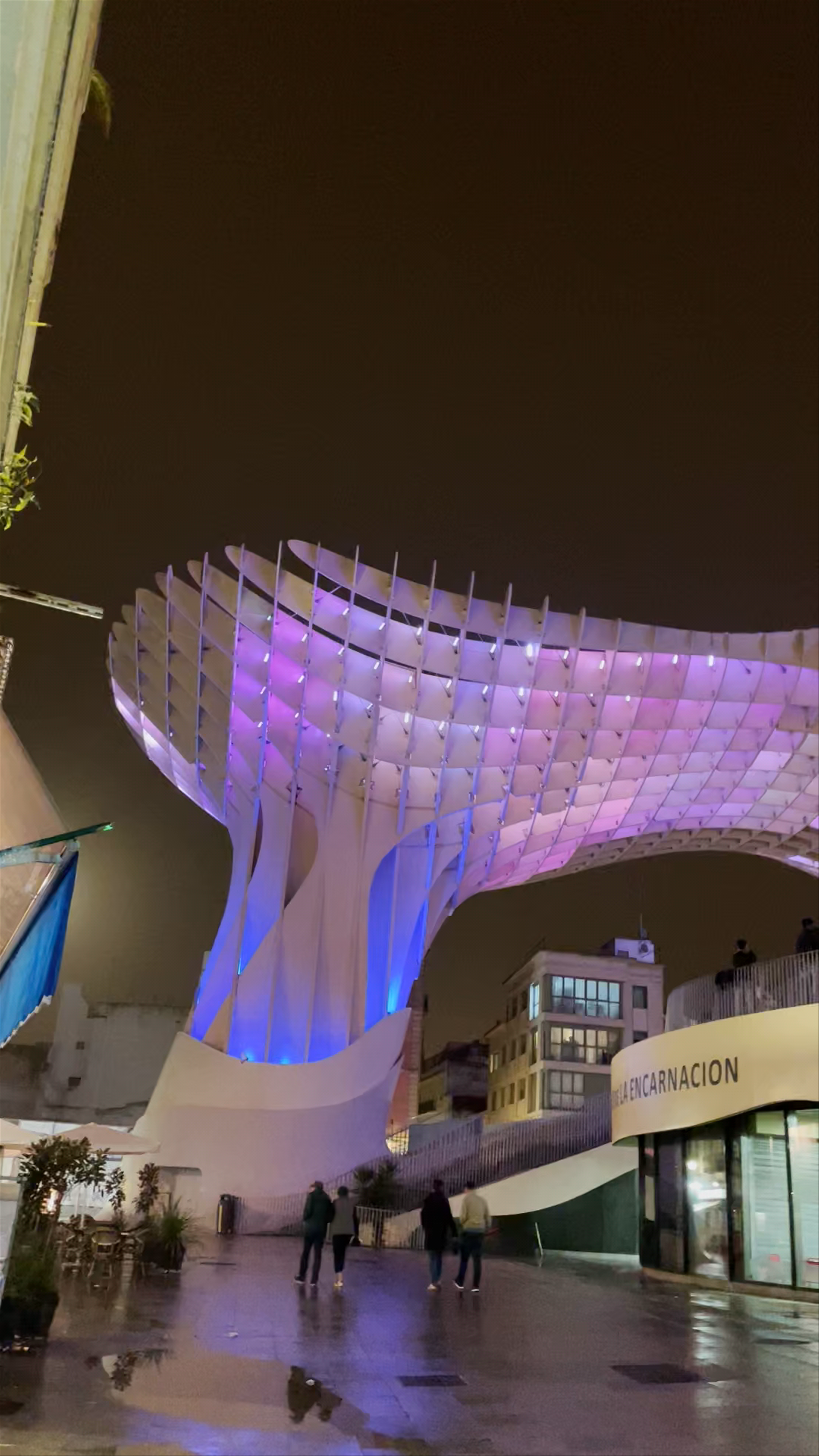 Setas de Sevilla by Night: Illuminated Urban Marvel in Seville