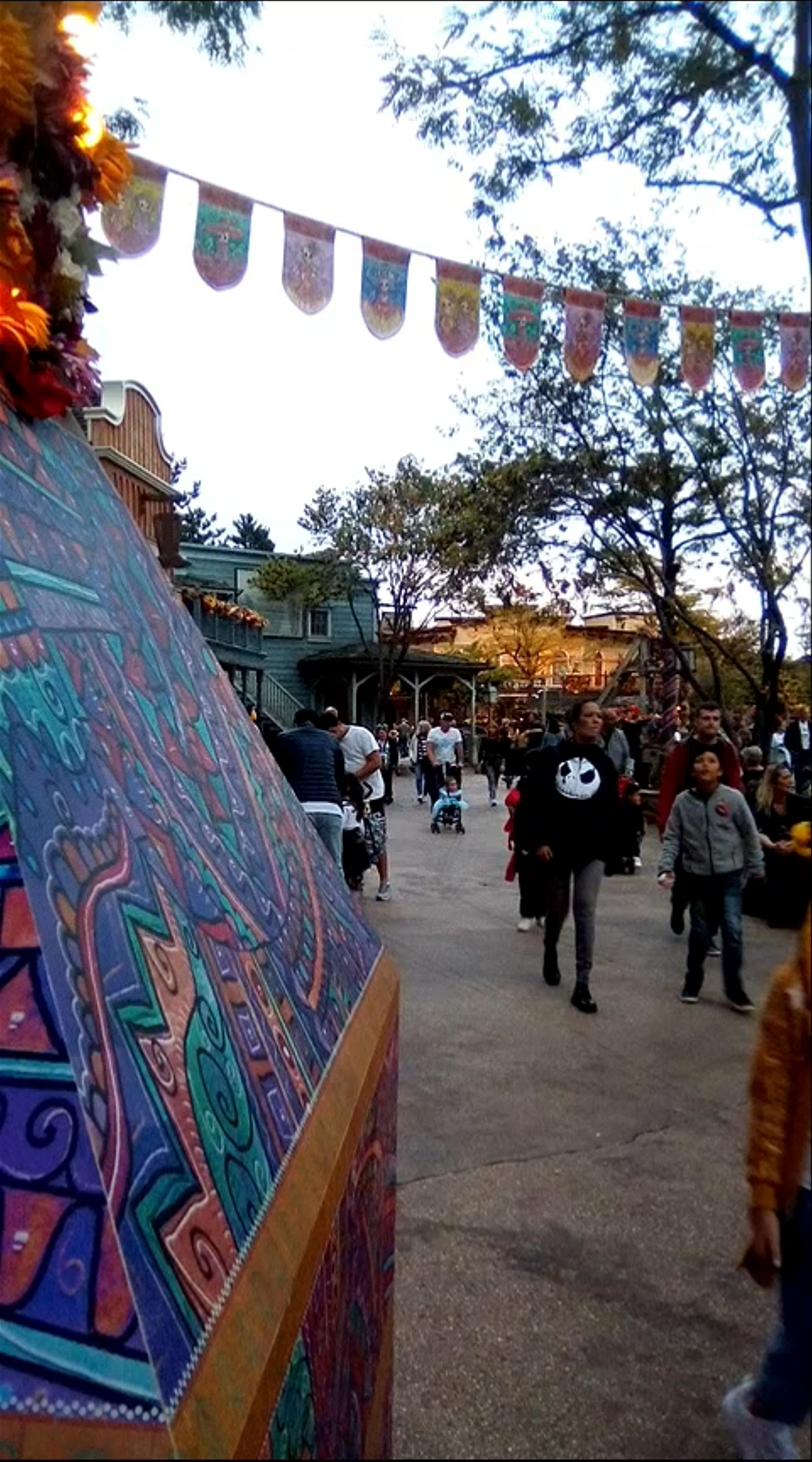 Magical Evening Walk at Disneyland Paris