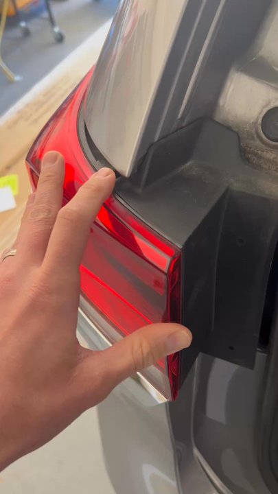 Allard Collision - Loose taillight after their repair. - Body Shops Near Me - Phoenix, Arizona
