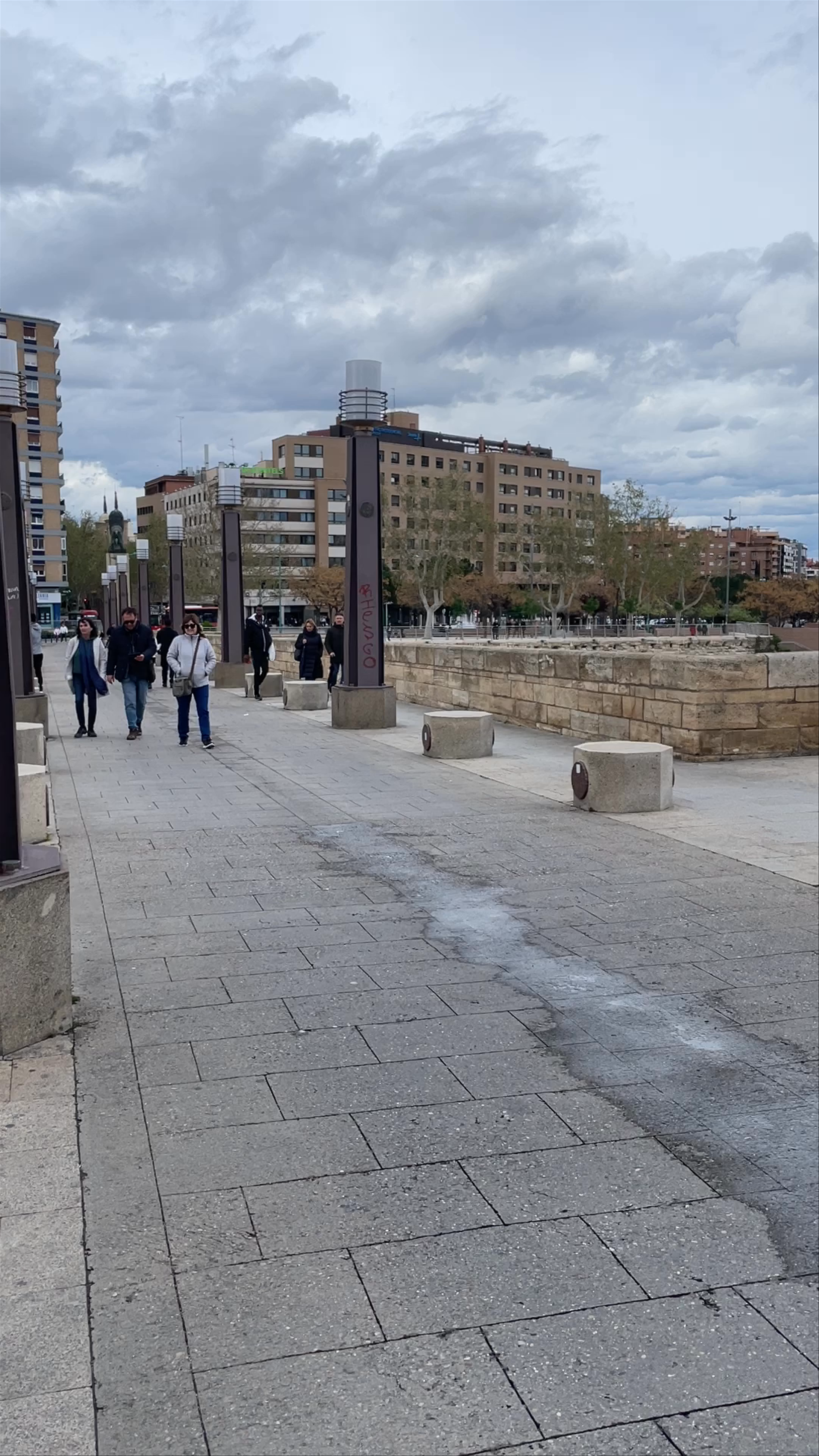 Puente de Piedra: Historic Bridge Walk in Zaragoza, Spain