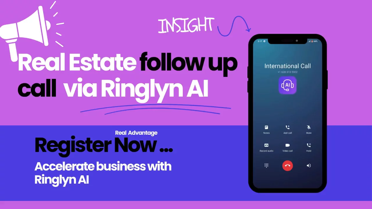 Ringlyn - AI-Powered Call Agent for Businesse image 1