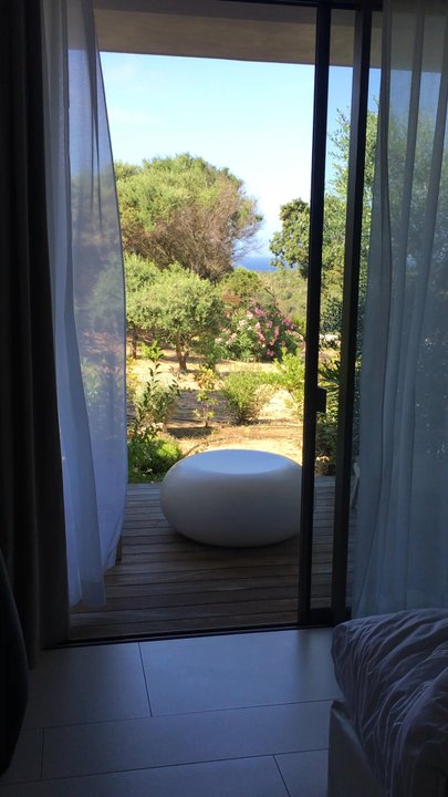 Cala di Greco - View from the bedroom. - Hotels Near Me - Bonifacio