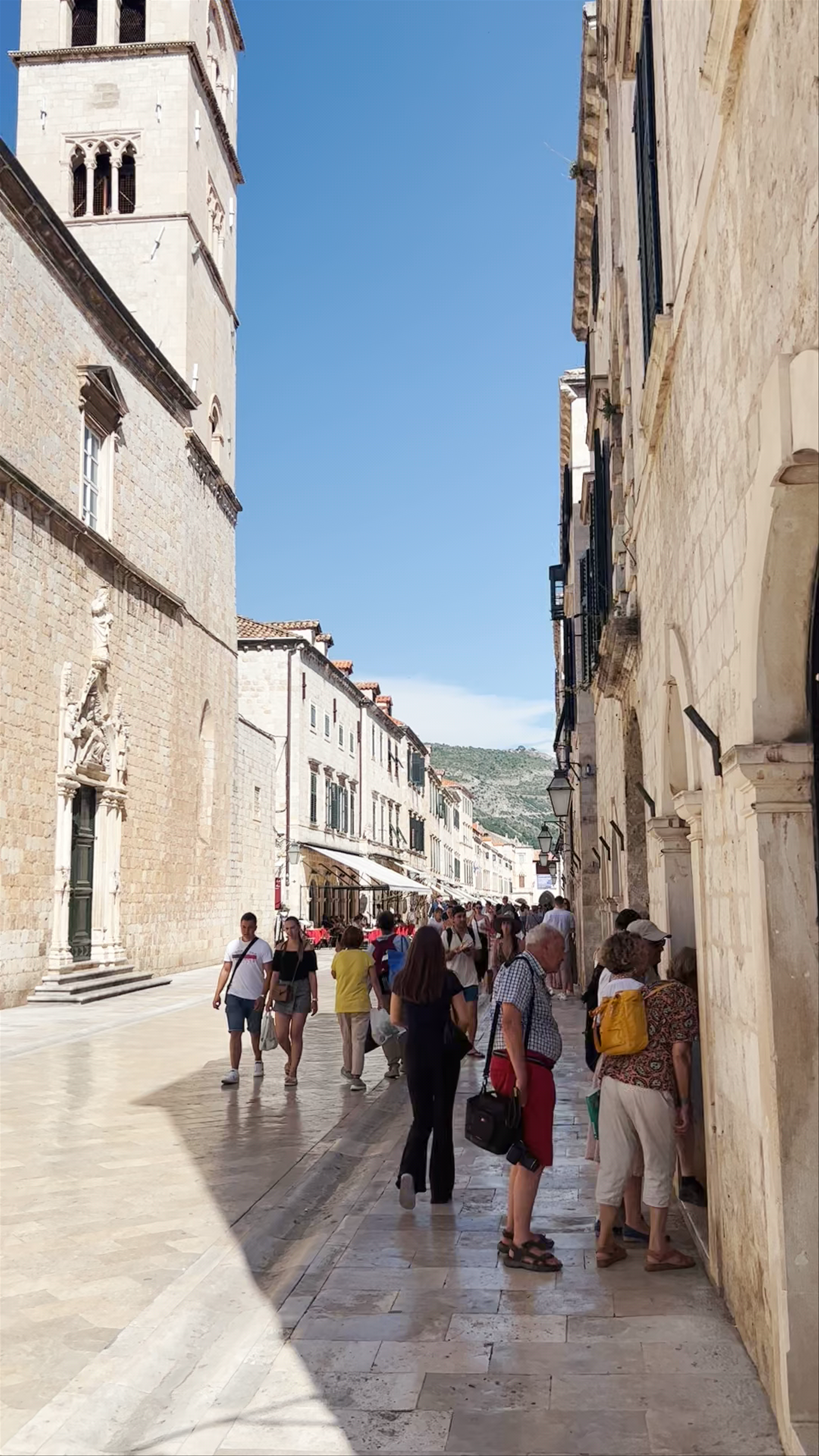 Exploring Large Onofrio's Fountain in Dubrovnik