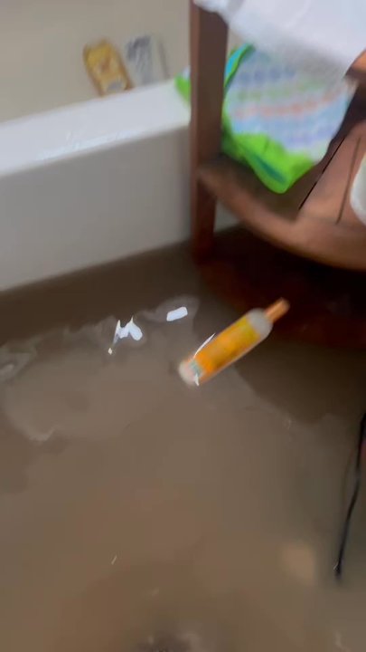 Pro Dry Flood Services - My house before Frank at Pro Dry came. - Damage Restoration Near Me