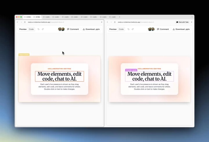 Example of Sync in action