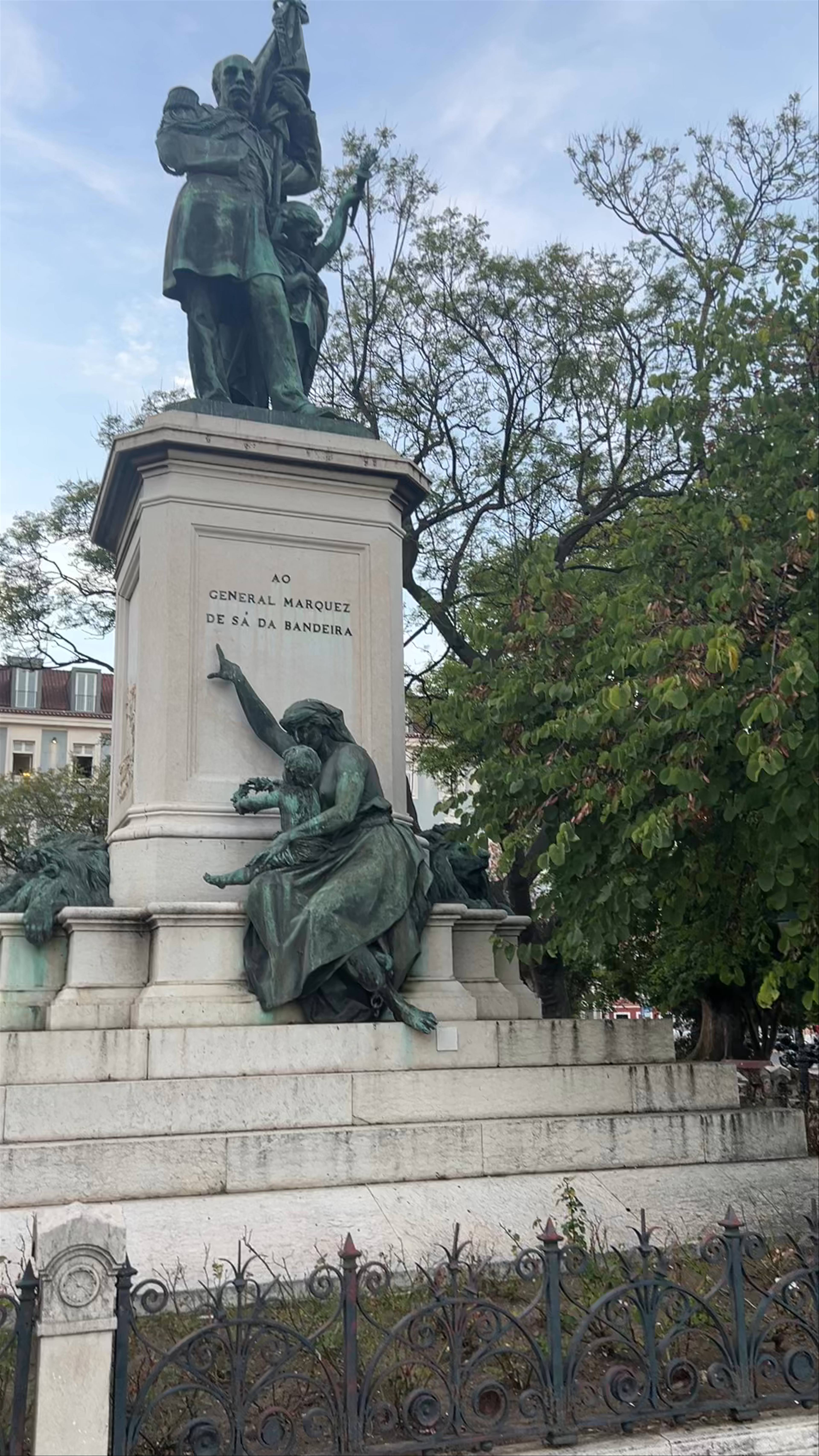 Evening Ambiance at Praça da Figueira, Lisbon