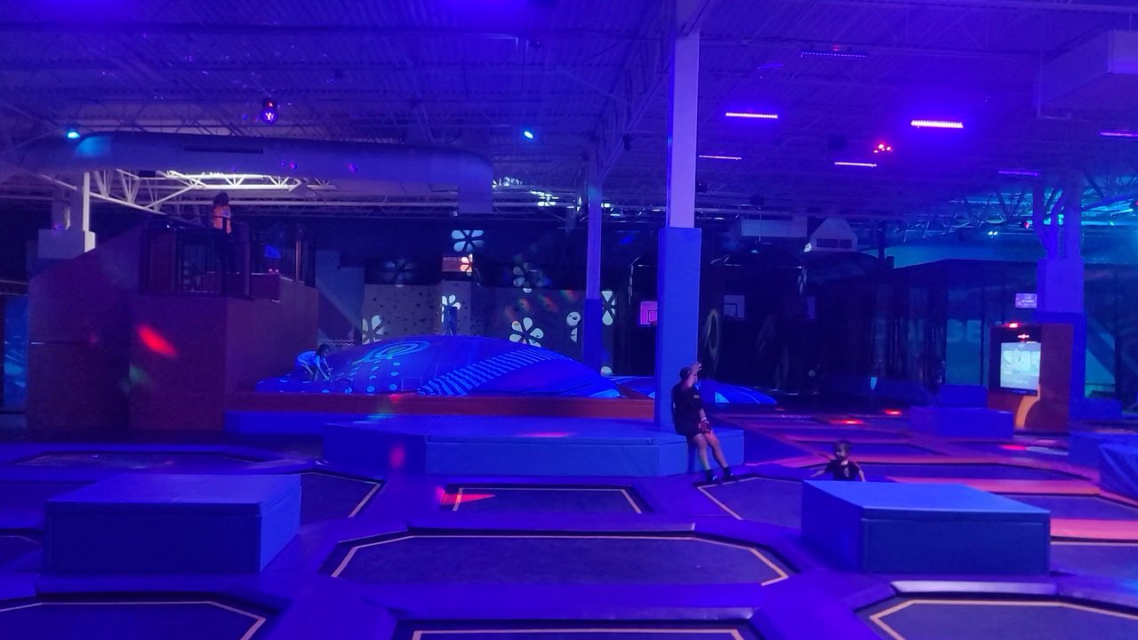 Altitude Trampoline Park - 7 pm on Fridays means lights go out and disco lights come on! - Trampoline Parks Near Me - Lawrenceville, Georgia