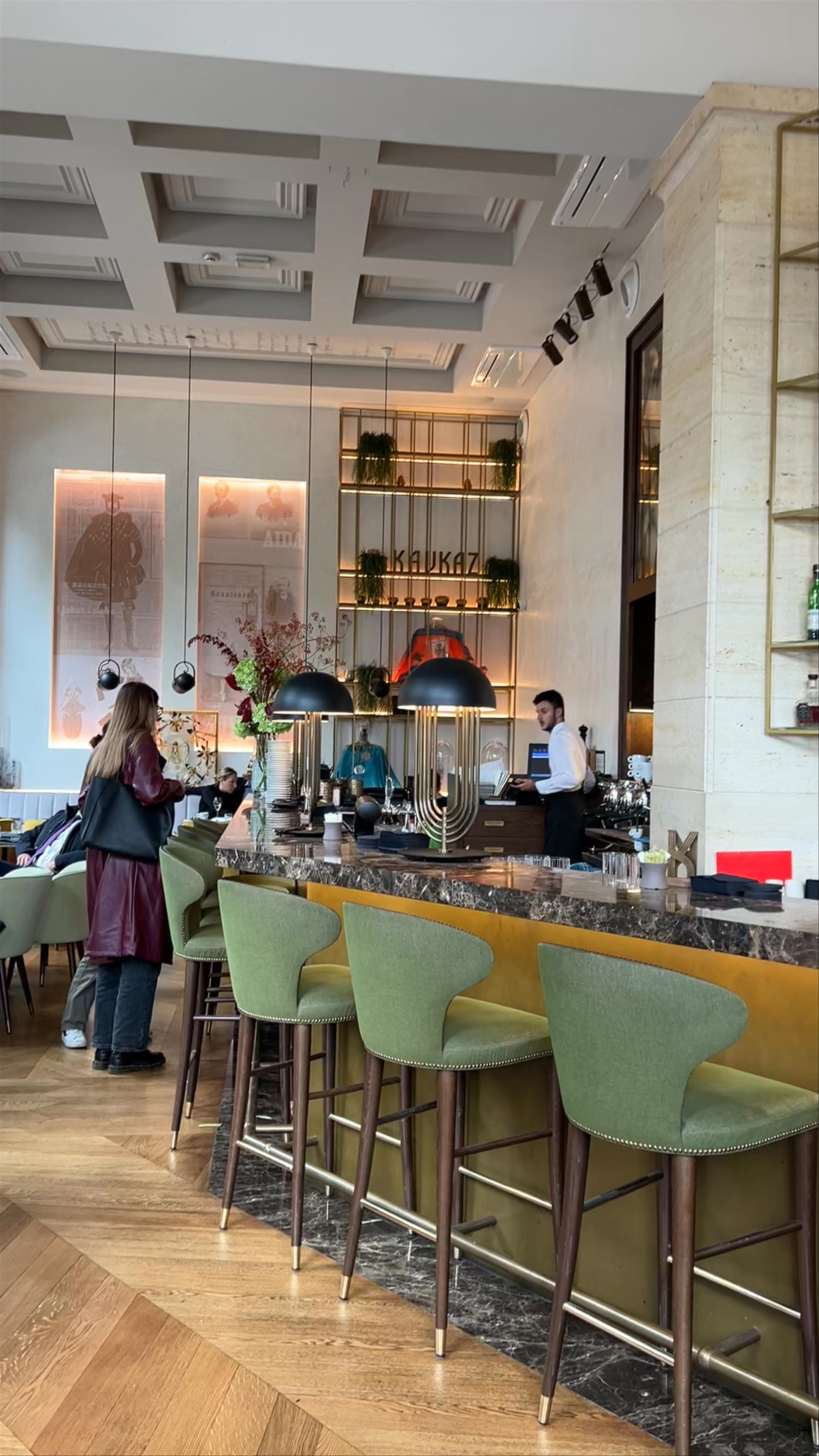 KAVKAZ kazališna kavana: Elegant Coffee and Bar Experience in Zagreb