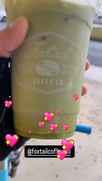 Foxtail Coffee - ICOT Center - Green matcha latte. - Coffee & Tea Near Me - Clearwater, Florida