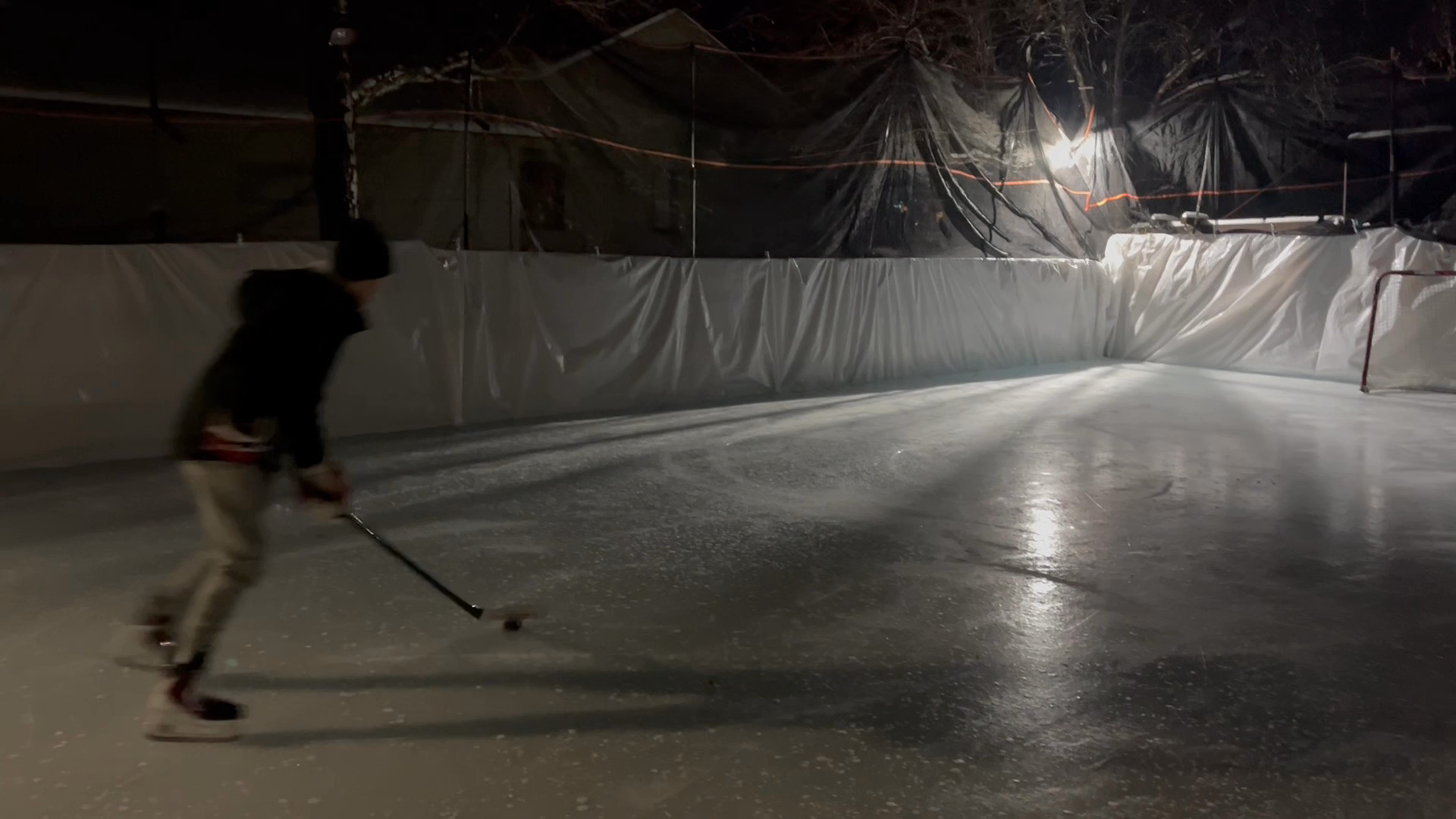 Gavin White's Backyard Rink Sophomore Shakopee High School