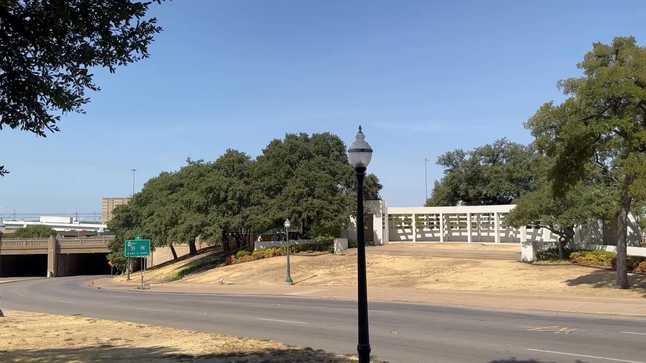 The Grassy Knoll - The Grassy Knoll Small green space marking the spot where John F. Kennedy was shot in 1963. - Landmarks & Historical Buildings Near Me - Dallas, Texas