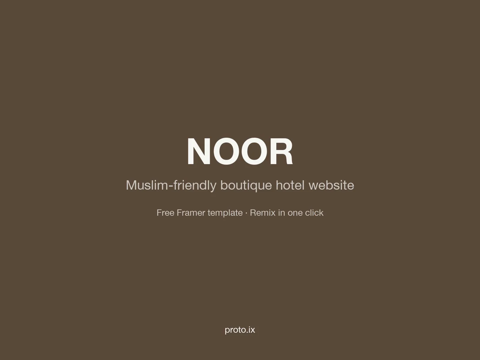 Halal Hotel Retreat