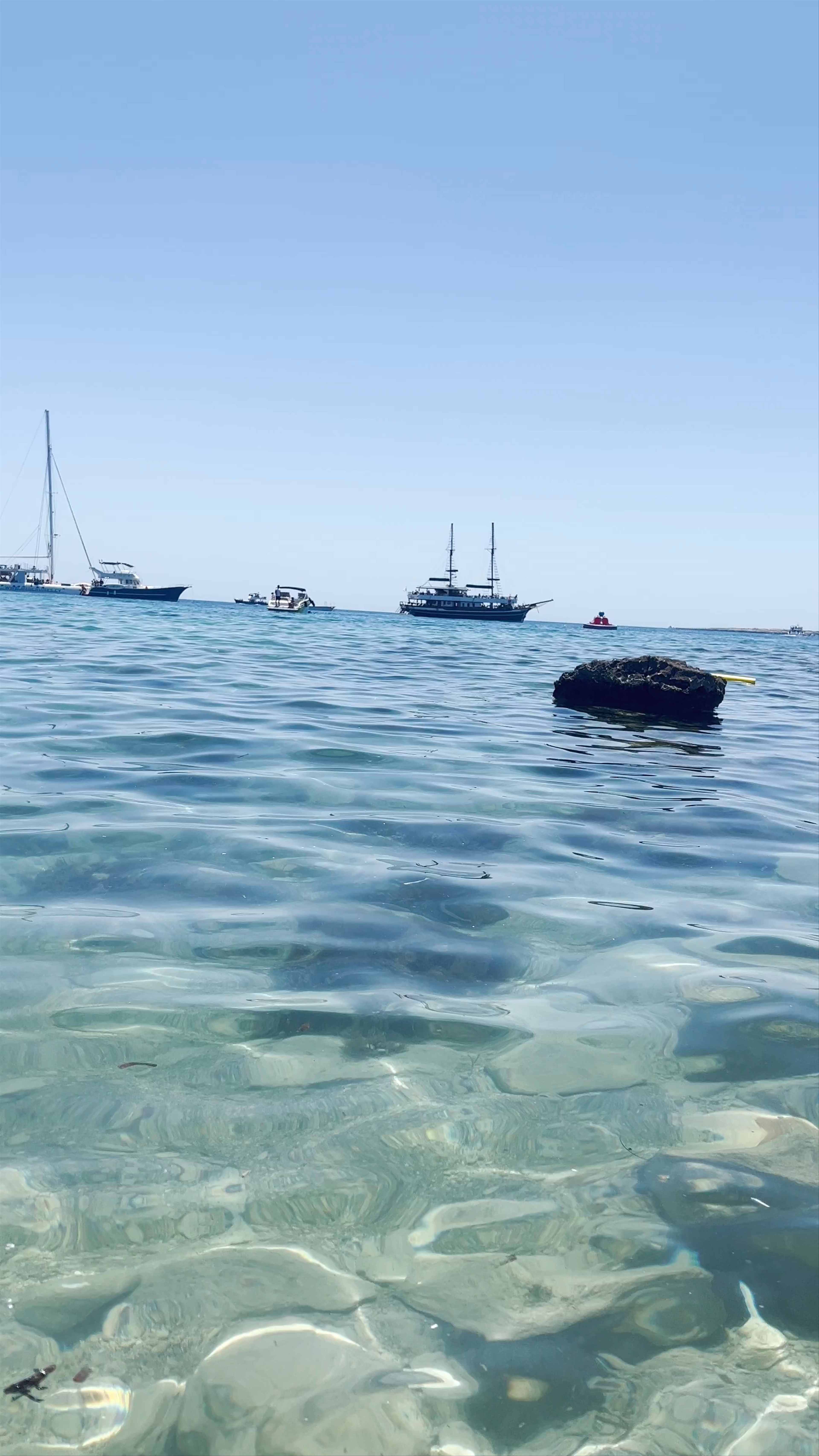 Turtle Beach Protaras: Crystal Clear Waters and Scenic Coastal Cliffs