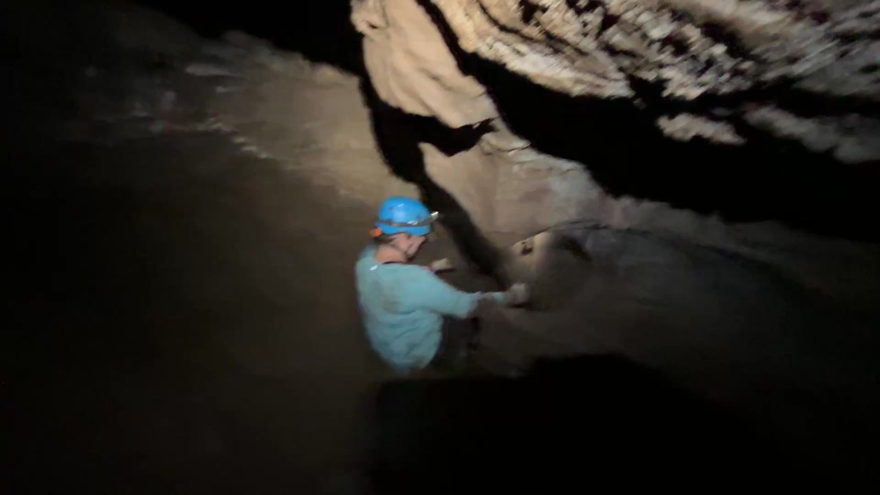 California Cavern State Historic Landmark - More tight squeezes - Walking Tours Near Me - Mountain Ranch, California