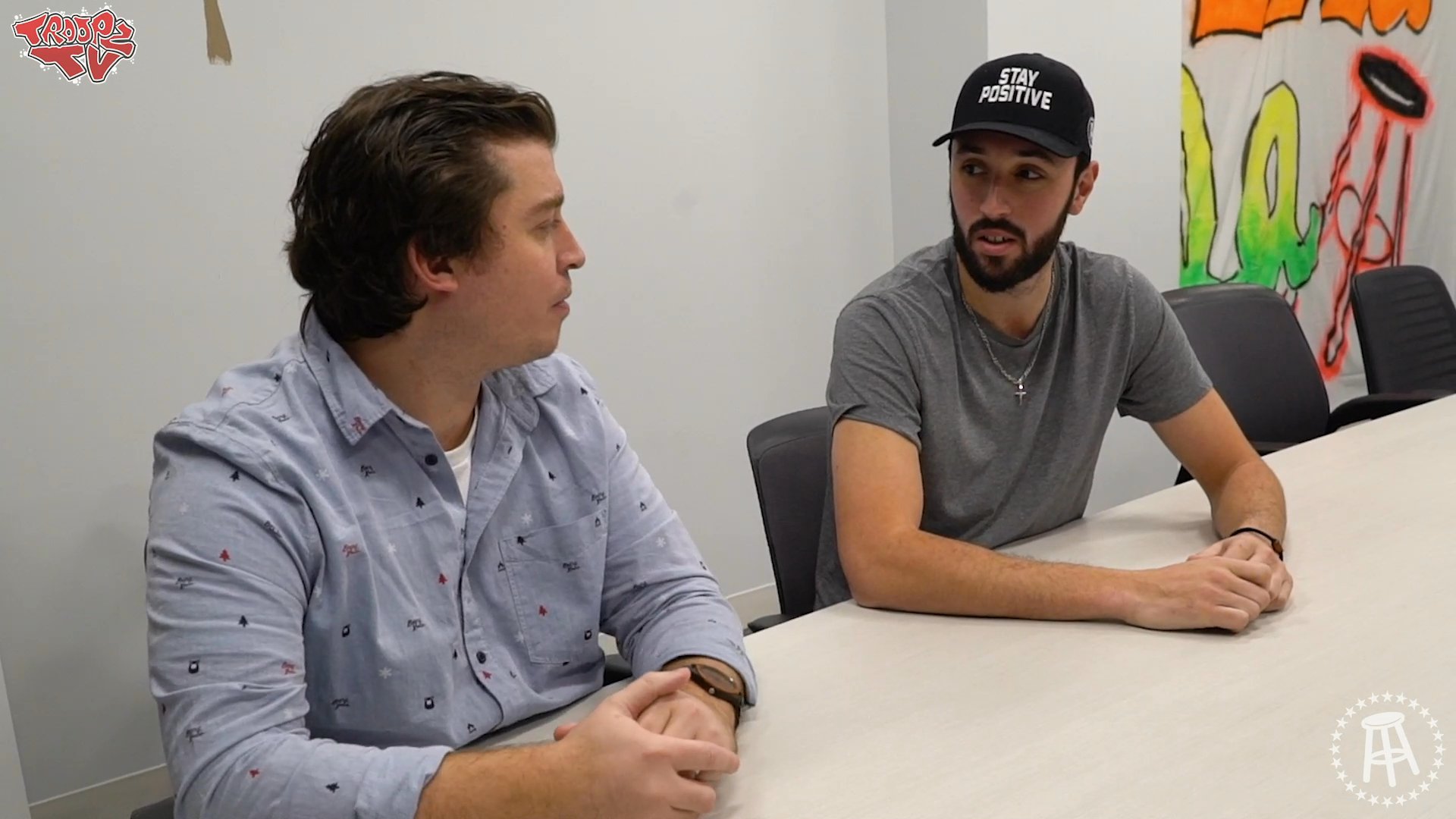 Rico and I Teach Troopz NY Slang Barstool Sports