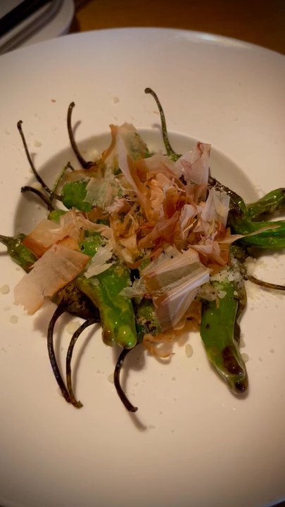 Yugo Restaurant - Grilled Shishito Peppers - Japanese Near Me - Vancouver, British Columbia