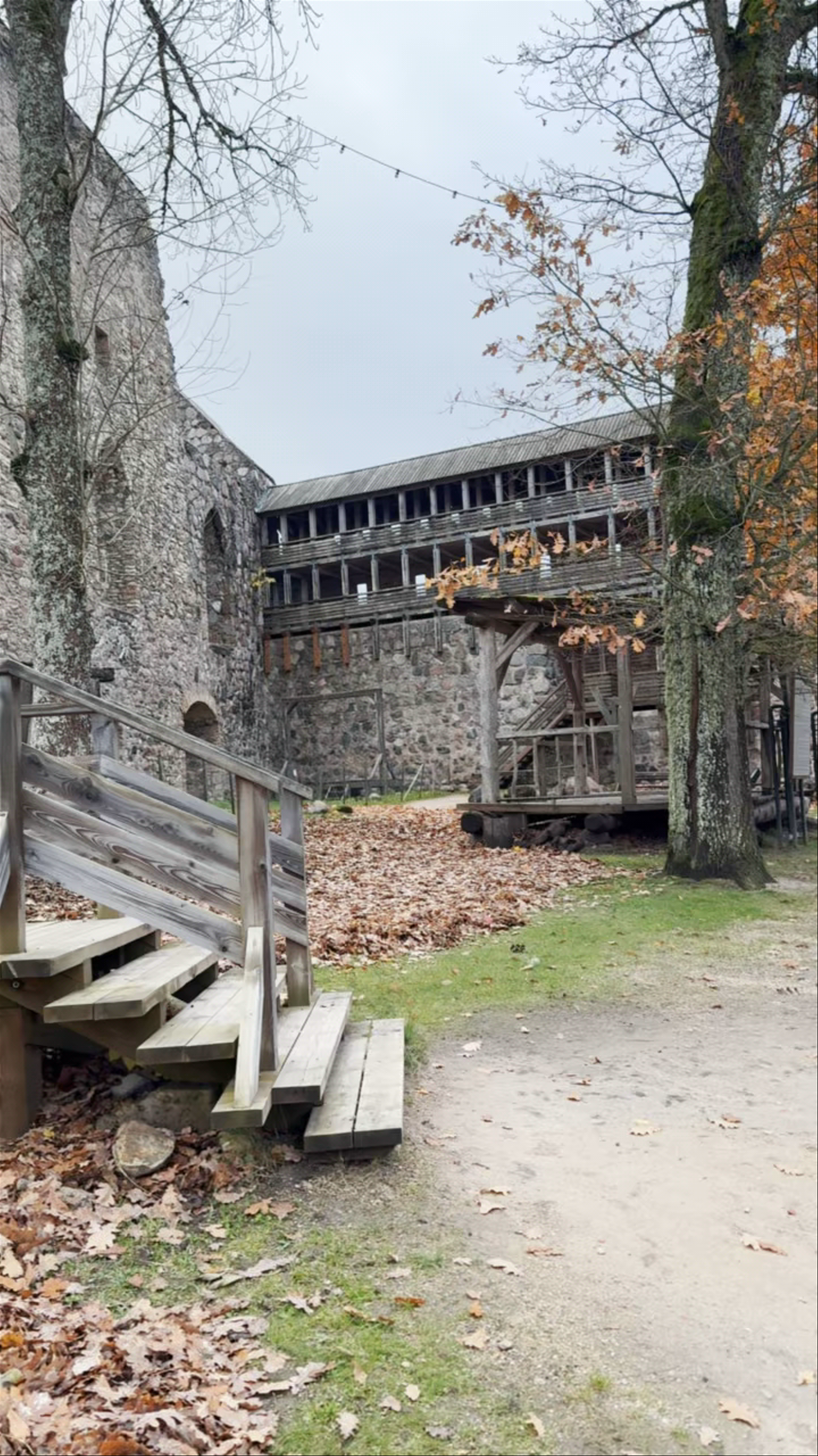 Castle Of The Livonian Order In Sigulda