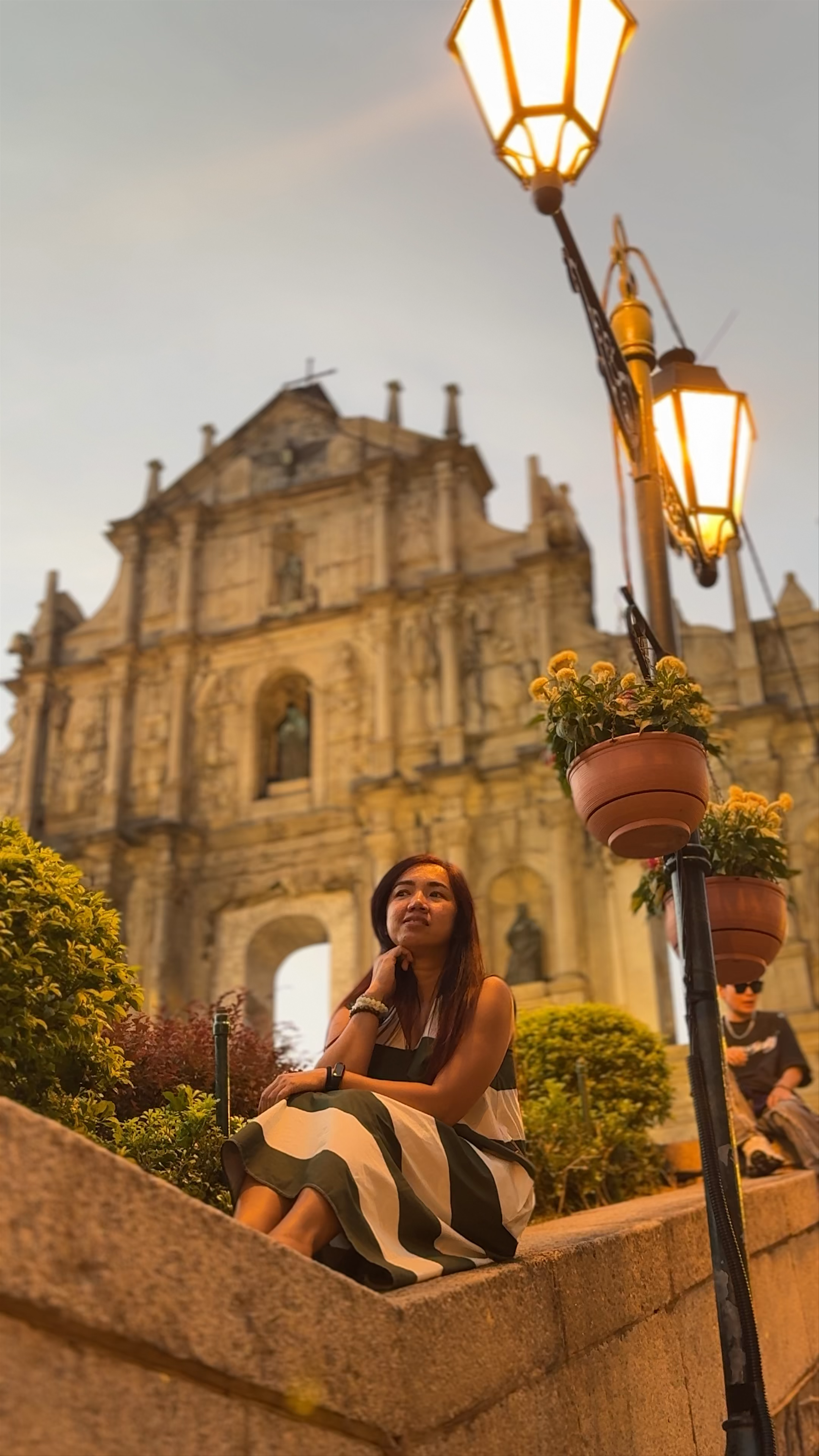 Sunset Serenity at the Ruins of Saint Paul's, Macao