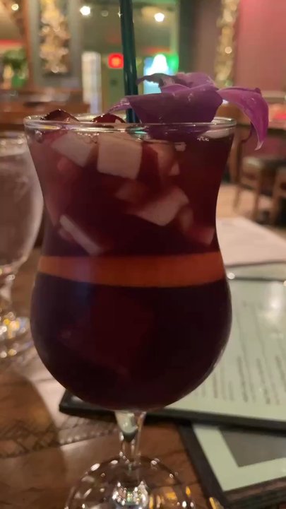 Nicky's Thai Kitchen - Tropical sangria happy hour special - Thai Near Me - Pittsburgh, Pennsylvania