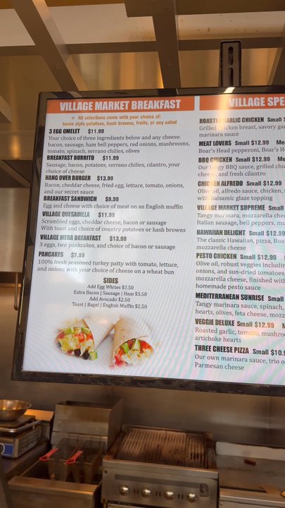 Village Market - Menu - Delis Near Me - Irvine, California