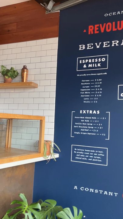 Revolution Roasters - Menu and interior - Coffee & Tea Near Me - Oceanside, California