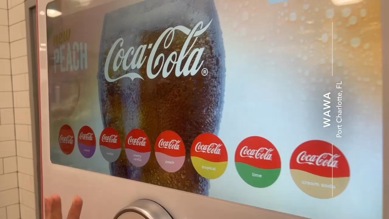 Wawa - Coca Cola flavor options - Convenience Stores Near Me - Port Charlotte, Florida