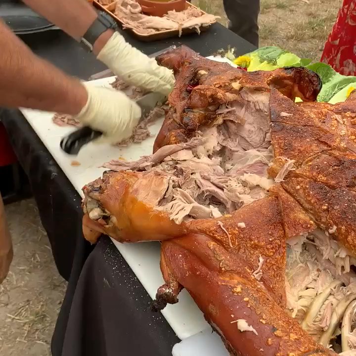 Native Catering - Carving begins - Caterers Near Me - San Francisco, California