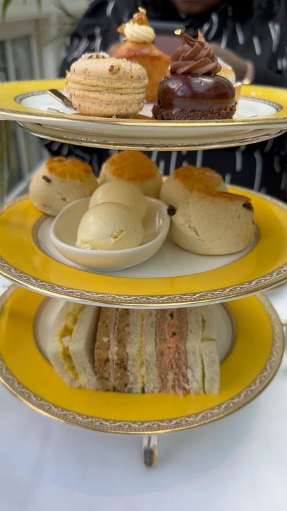 The Goring - Afternoon tea set. - Hotels Near Me - London, XGL