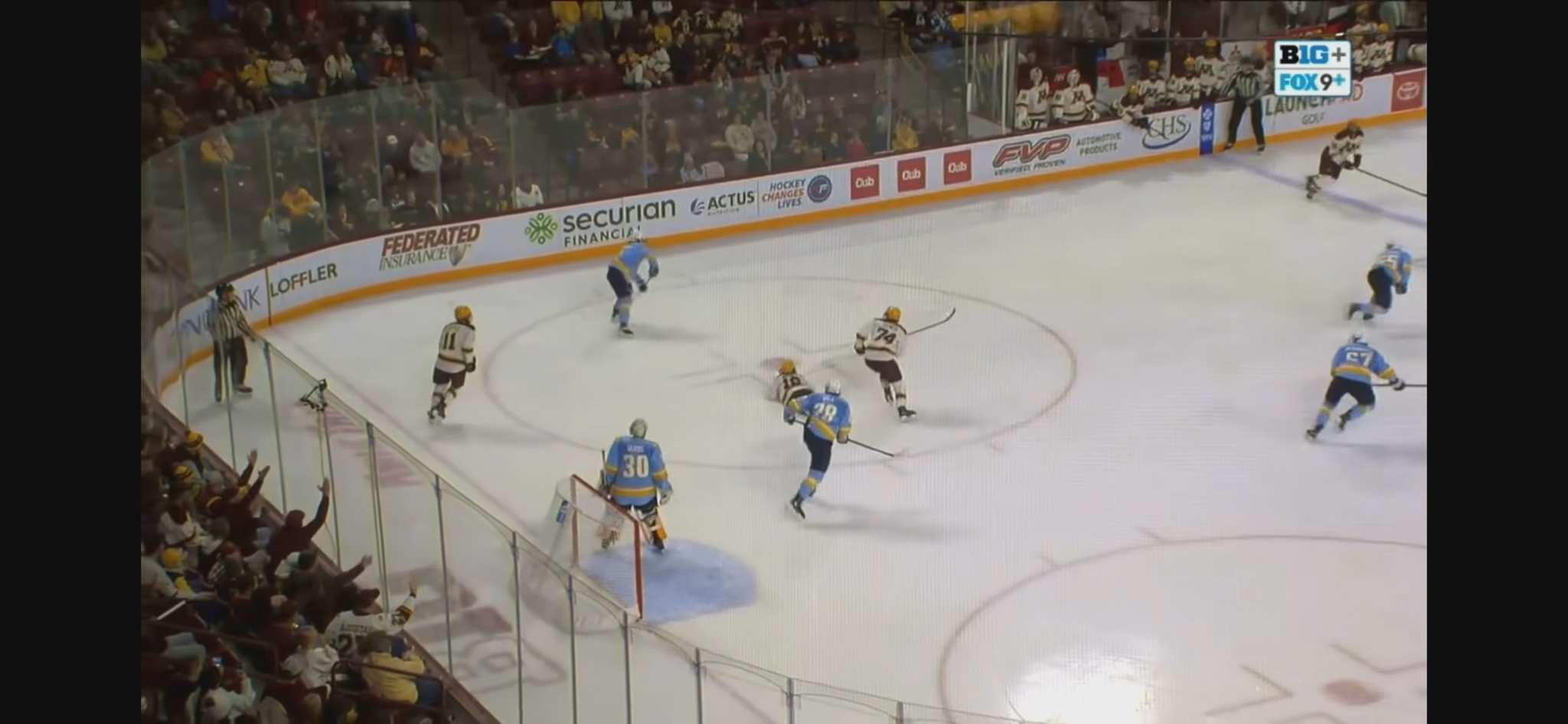Brett Rylance's Stunning Shorthanded Goal vs Minnesota - NCAA Highlights