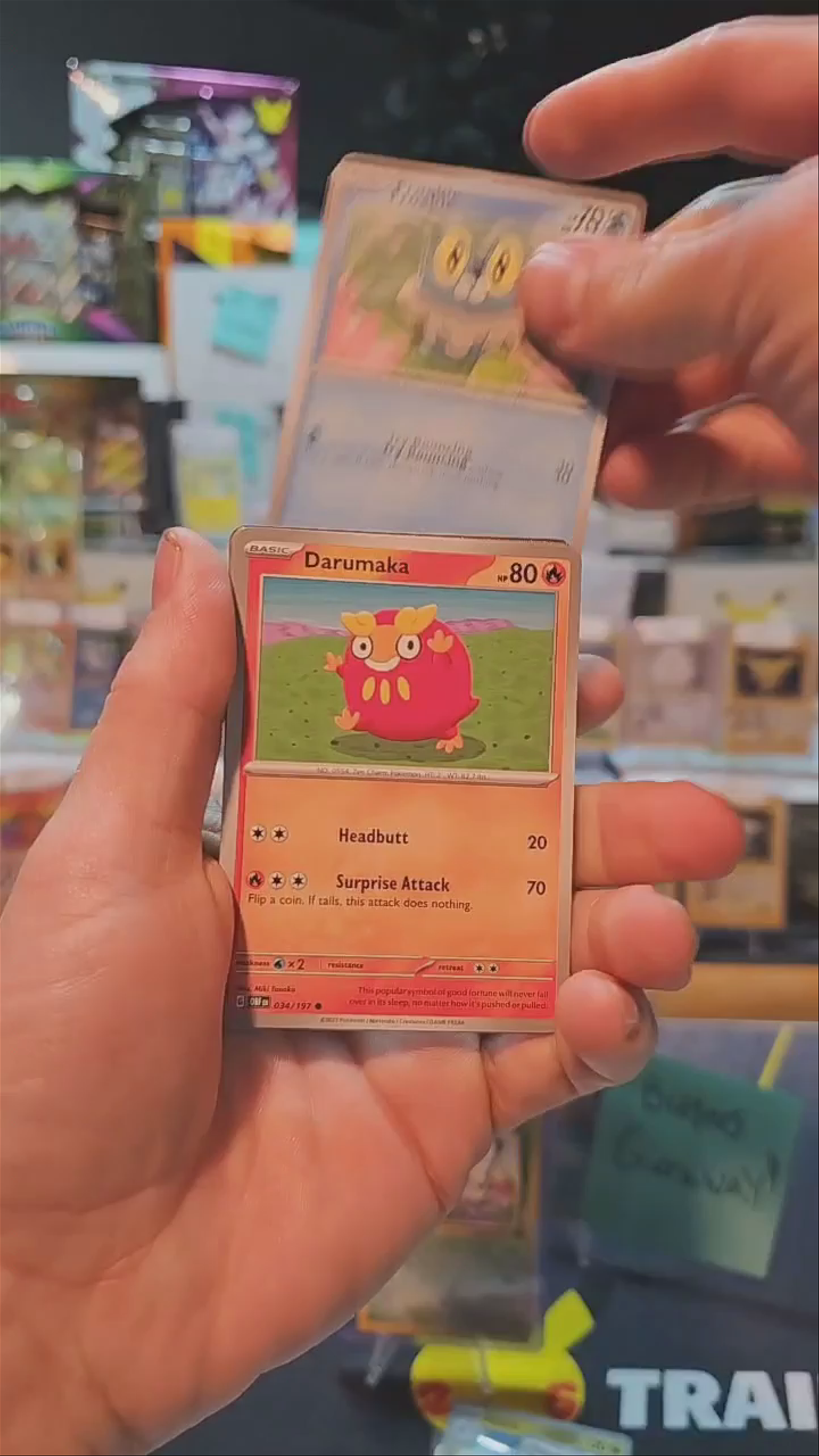 What luck!