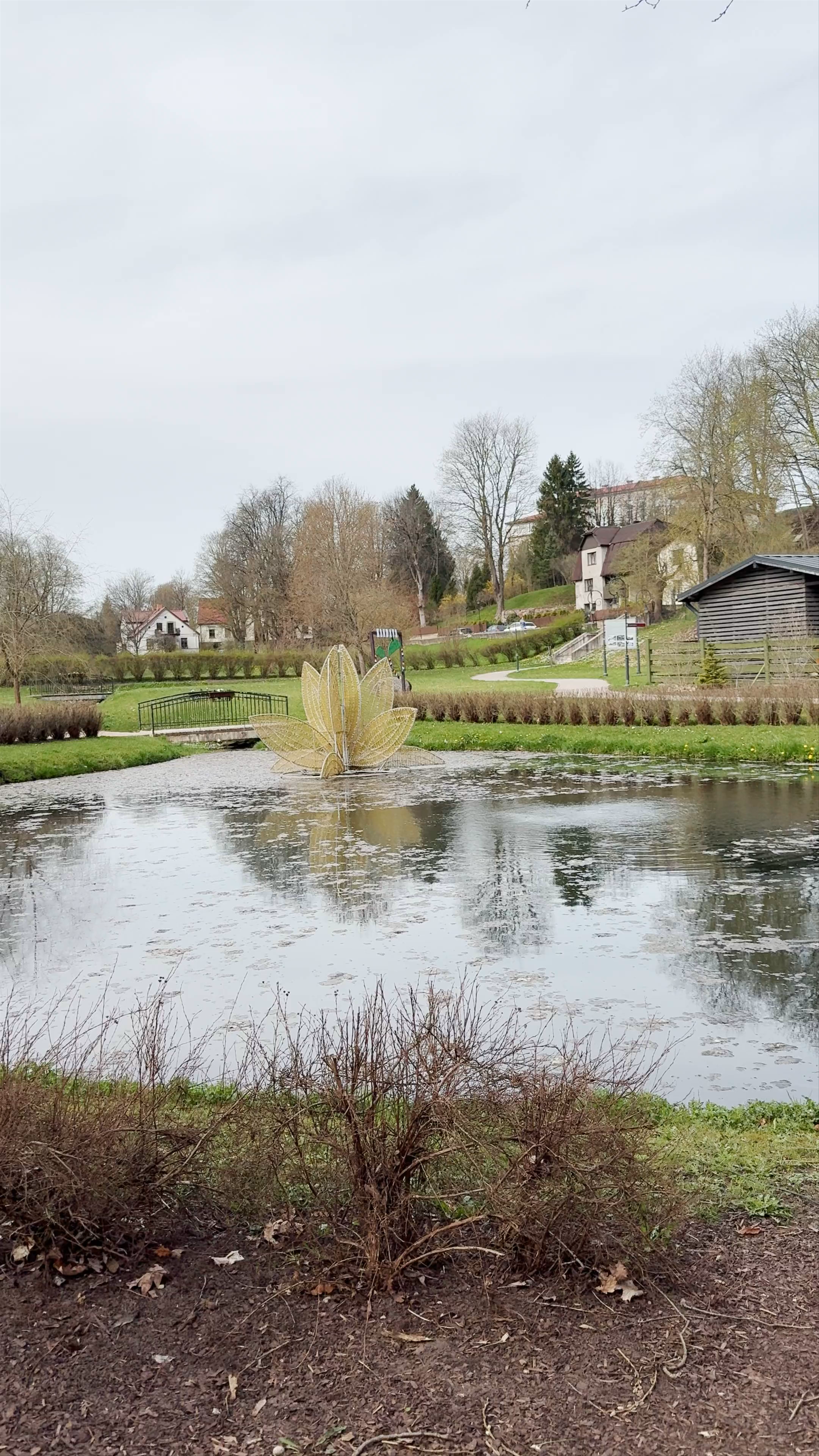 Promenade of the old town of Kandava