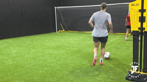 Left-foot Finishing Drill Combo | Indoor Sessions