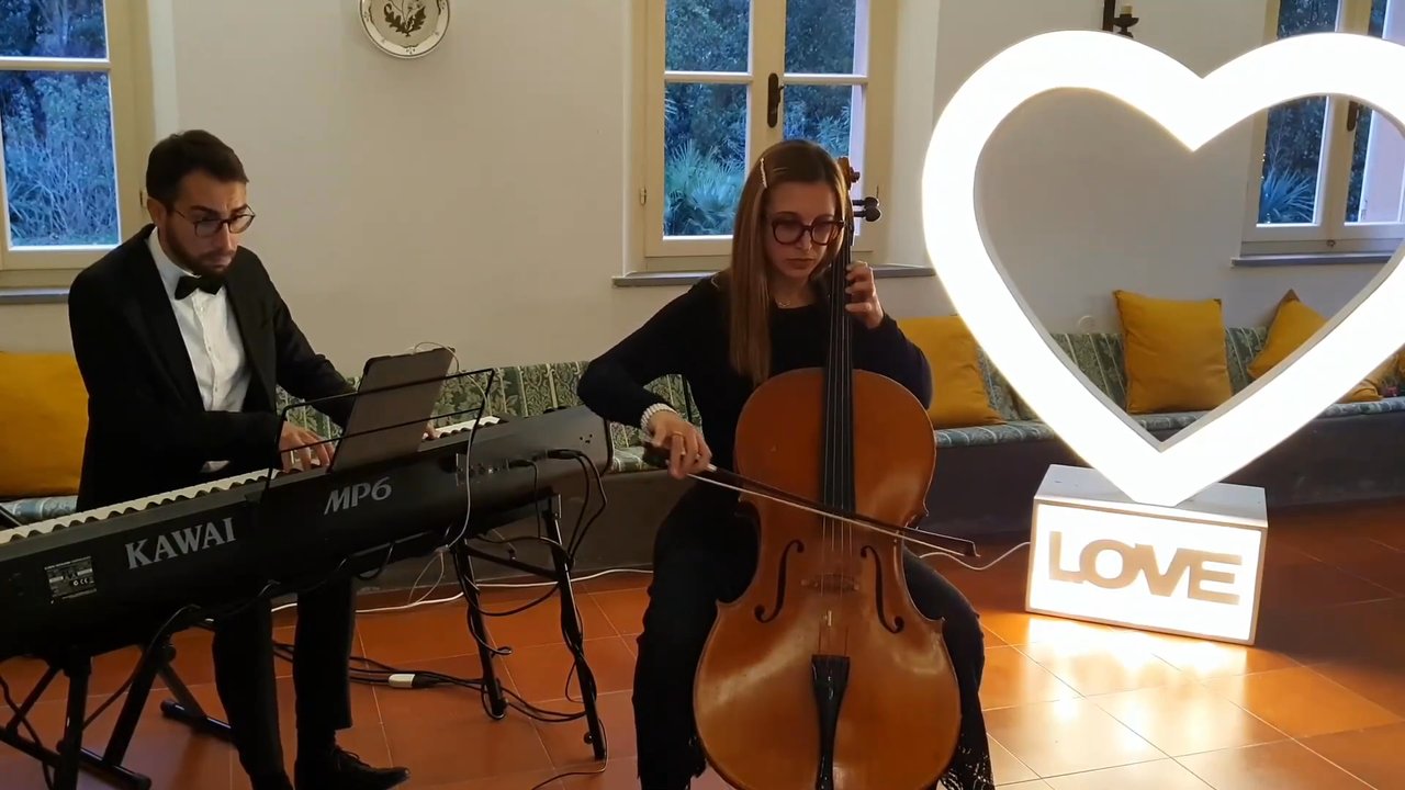 Tuscan Cello & Piano Duo - Someone You Loved - video