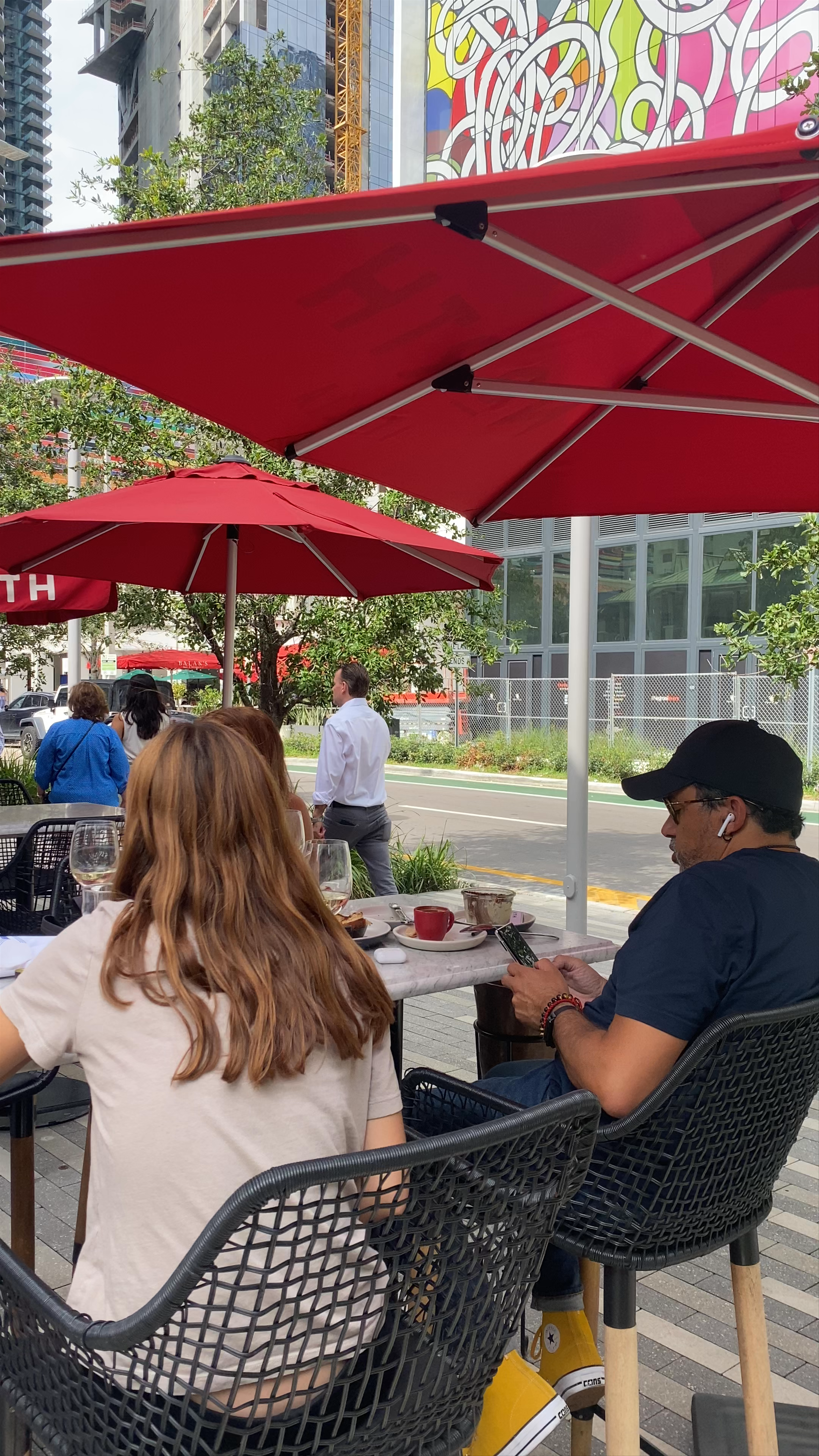 Sunny Outdoor Dining at North Italia in Downtown Miami