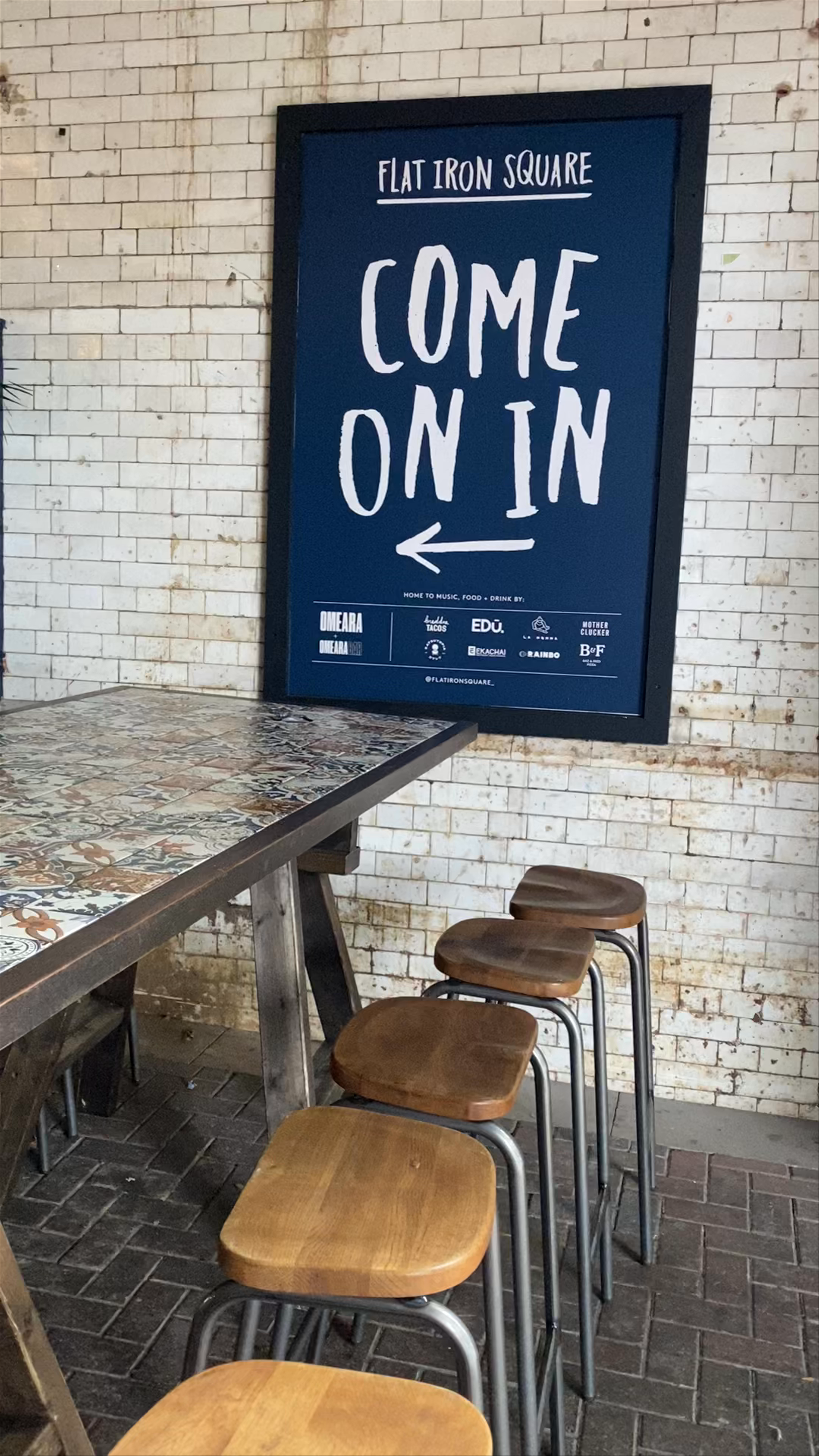 Flat Iron Square: Urban Social Hub in London
