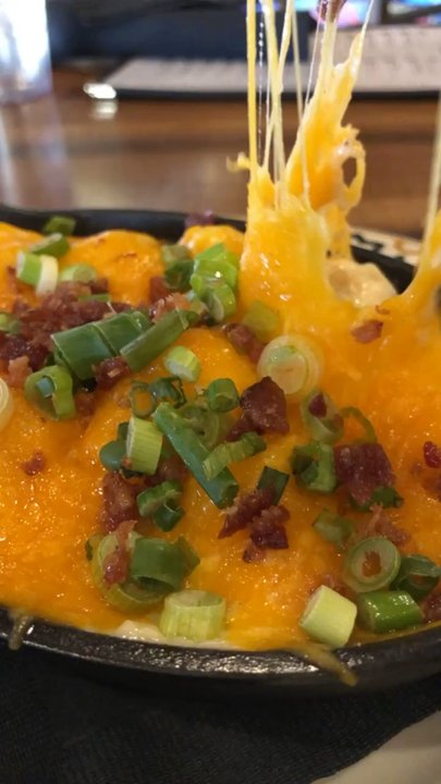 State 48 Brewery DTPHX - The cheese pull on the loaded gnocchi - Brewpubs Near Me - Phoenix, Arizona