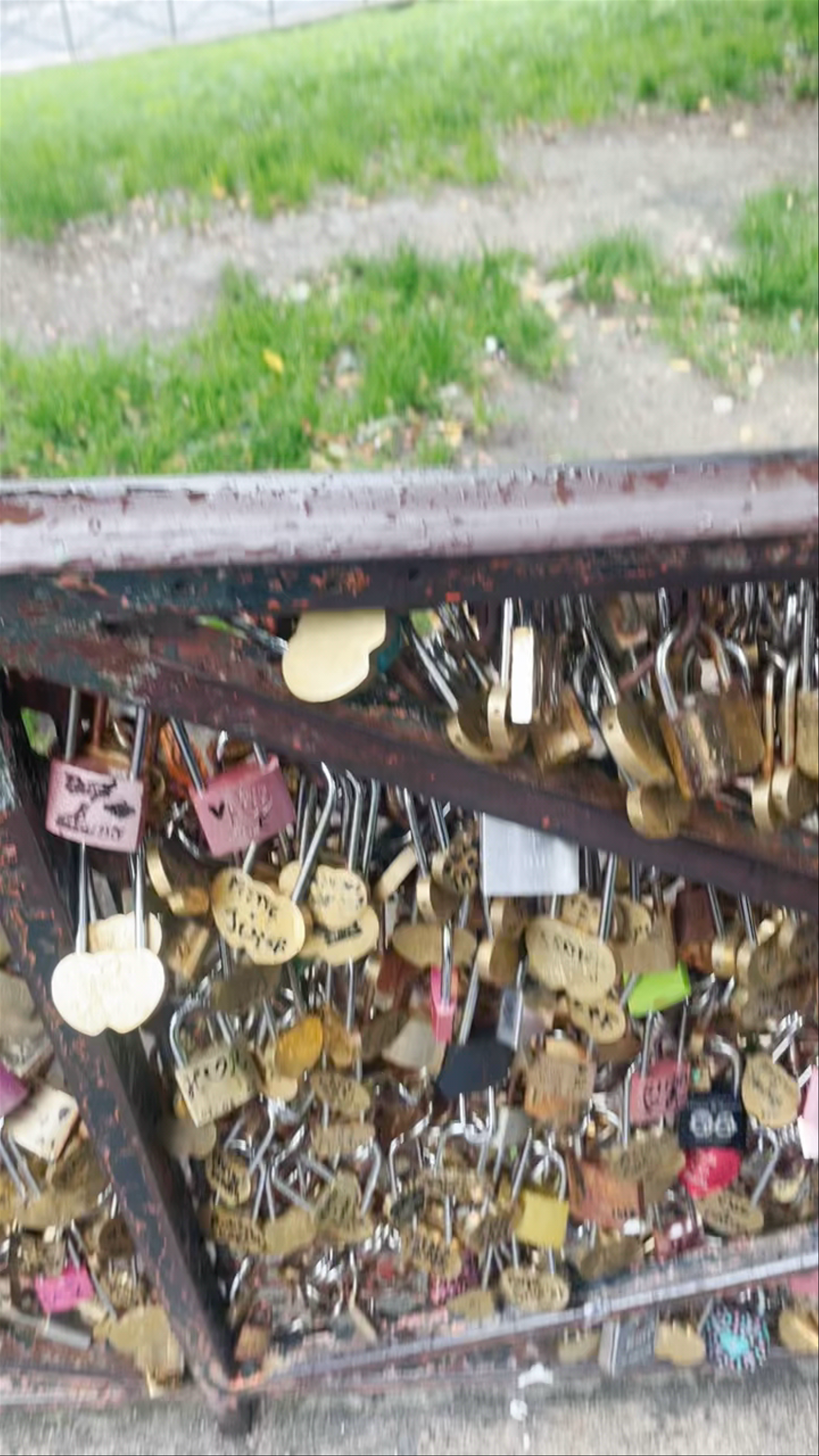 Love Locks and Parisian Views at Basilique du Sacré-Cœur