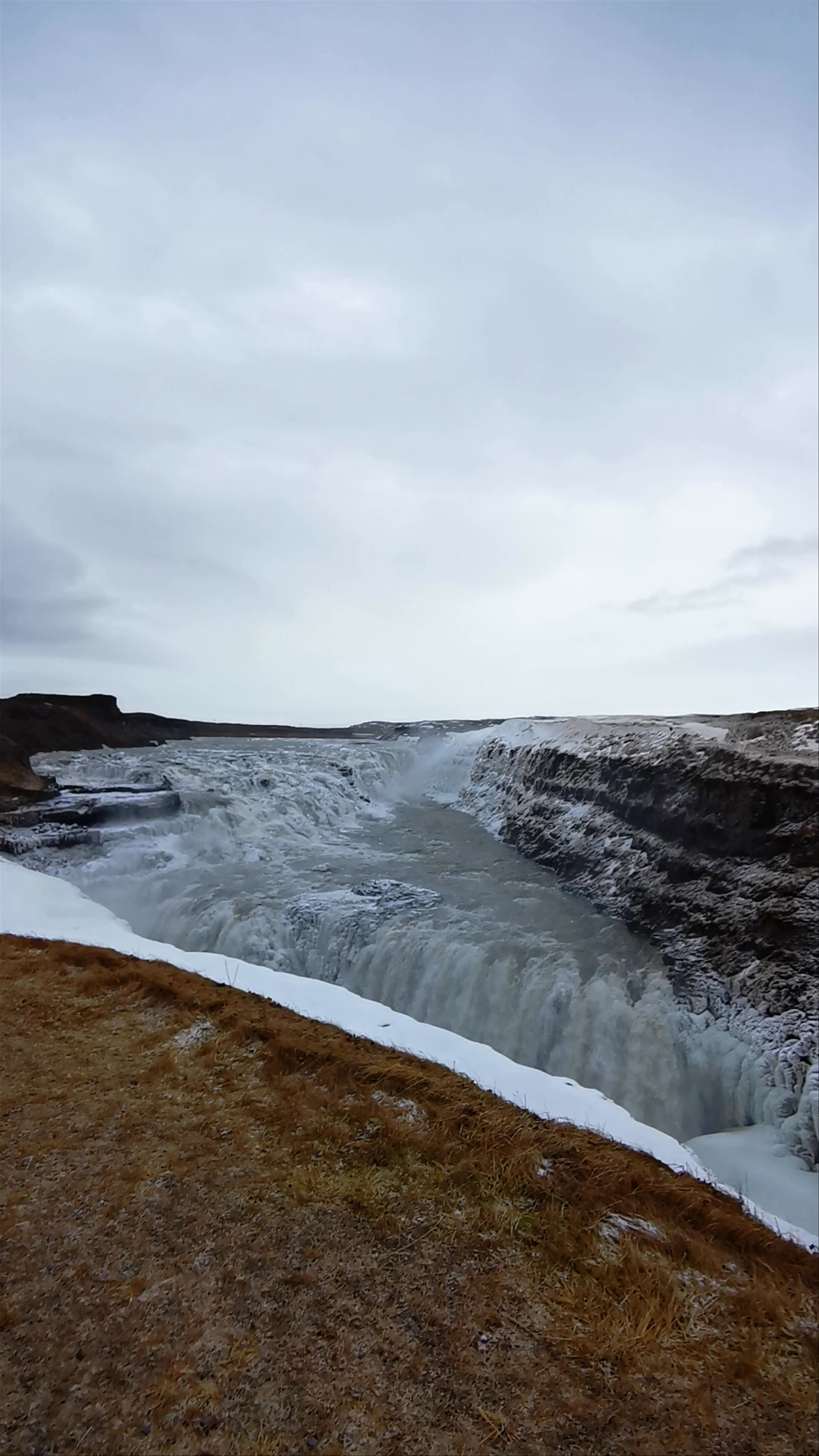 Golden Circle Iceland: Majestic Winter Waterfalls in Seltjarnarnes