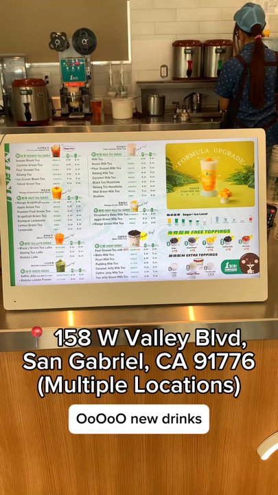ALittle Tea - Instagram/YouTube/TikTok/Yelp/Google Maps: @AC9MOO - Bubble Tea Near Me - San Gabriel, California